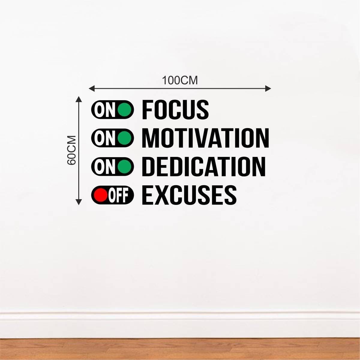 Colorful Wall Decals - Motivational Quotes -3 Colorful Wall Decals - Motivational Quotes -3