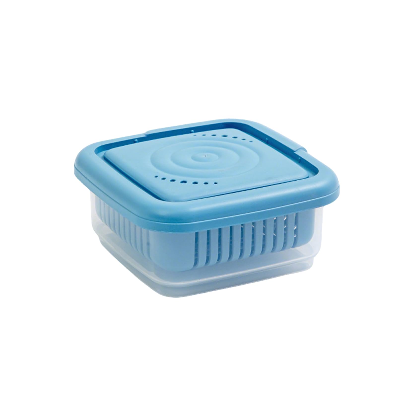 Travel Soap Dish, Soap Dish with Lid, Square Travel Box with Drainage Layer
