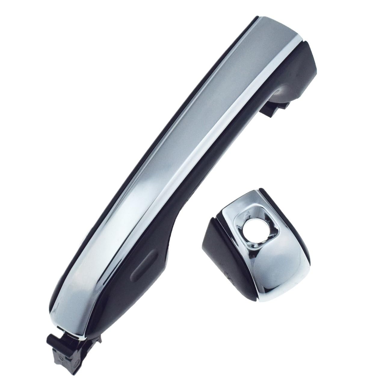 CGMIBOZ Chrome Exterior Door Handle for 69250-60070 69210-60160 -60170 for 2010-2016 for Toyota 4Runner for Lexus GX460(Front Left)