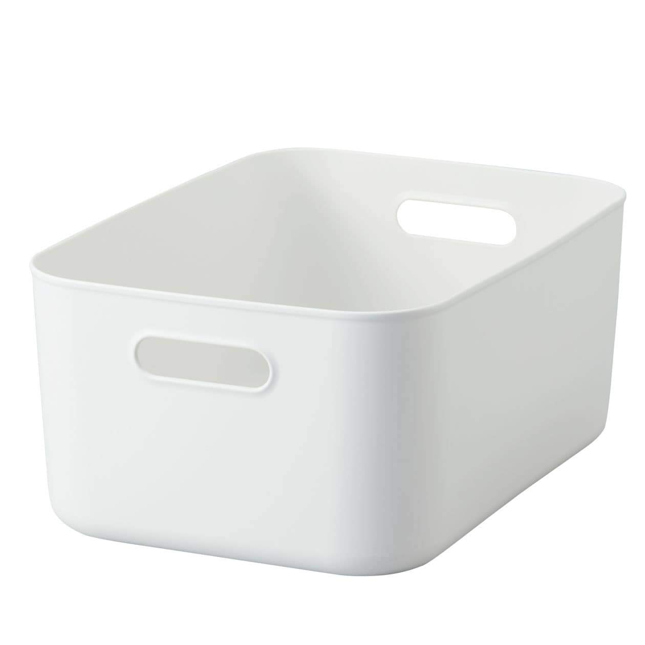 ???? Muji 38749479 Soft Polyethylene Case, White, Medium, Approx. Width 10.0 x Depth 14.2 x Height 6.3 inches (25.5 x 36 x 16 cm)