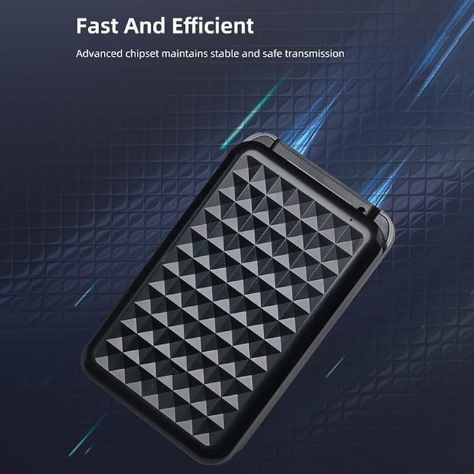 Image of 1TB Portable External Hard Disk Drive - External Storage Drive - USB 3.0 for PC Laptop Windows and Mac, External HDD. (Cube)