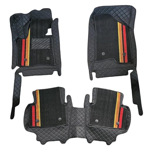 Tapis de sol double couche protection tous temps étanche pour habitacle Hyundai ix35