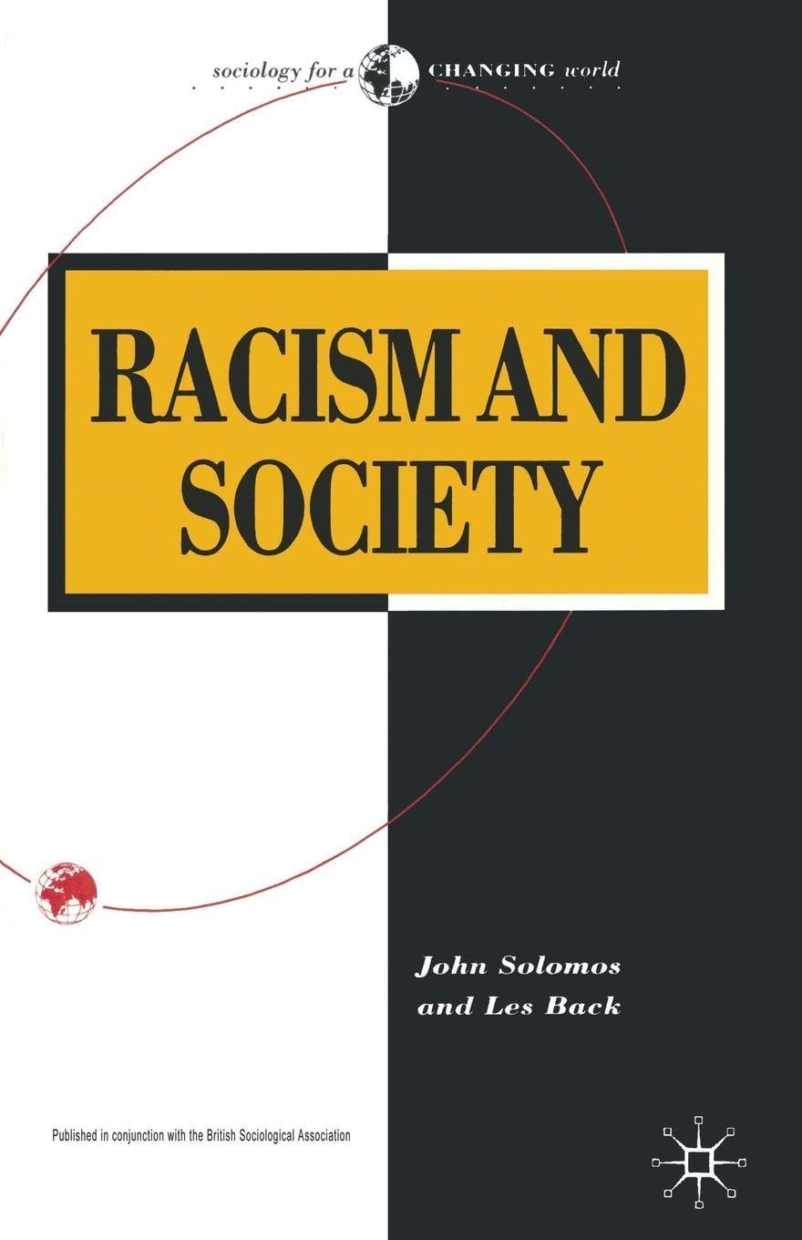 Racism and Society by Back, Les  New 9780333584392 Fast Free Shipping<-