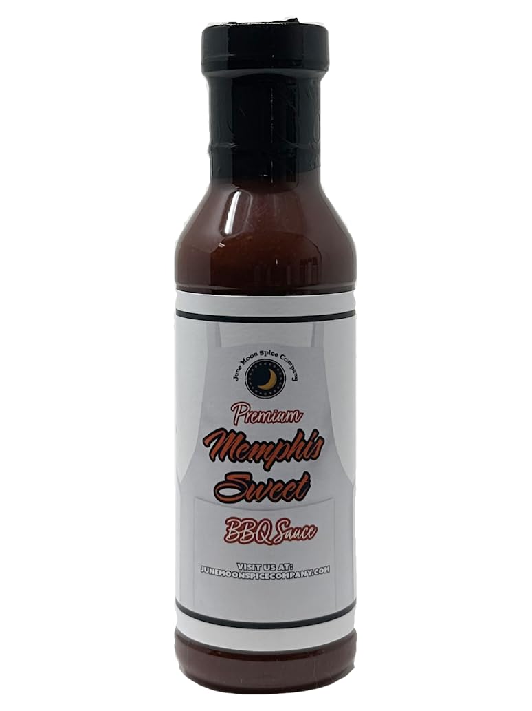 Memphis Sweet BBQ Sauce | 12 Fluid Ounce Flavor Lock Bottle | Crafted in Small Batches | Premium | Flavor-Packed Memphis Sweet BBQ Sauce – Bring Out