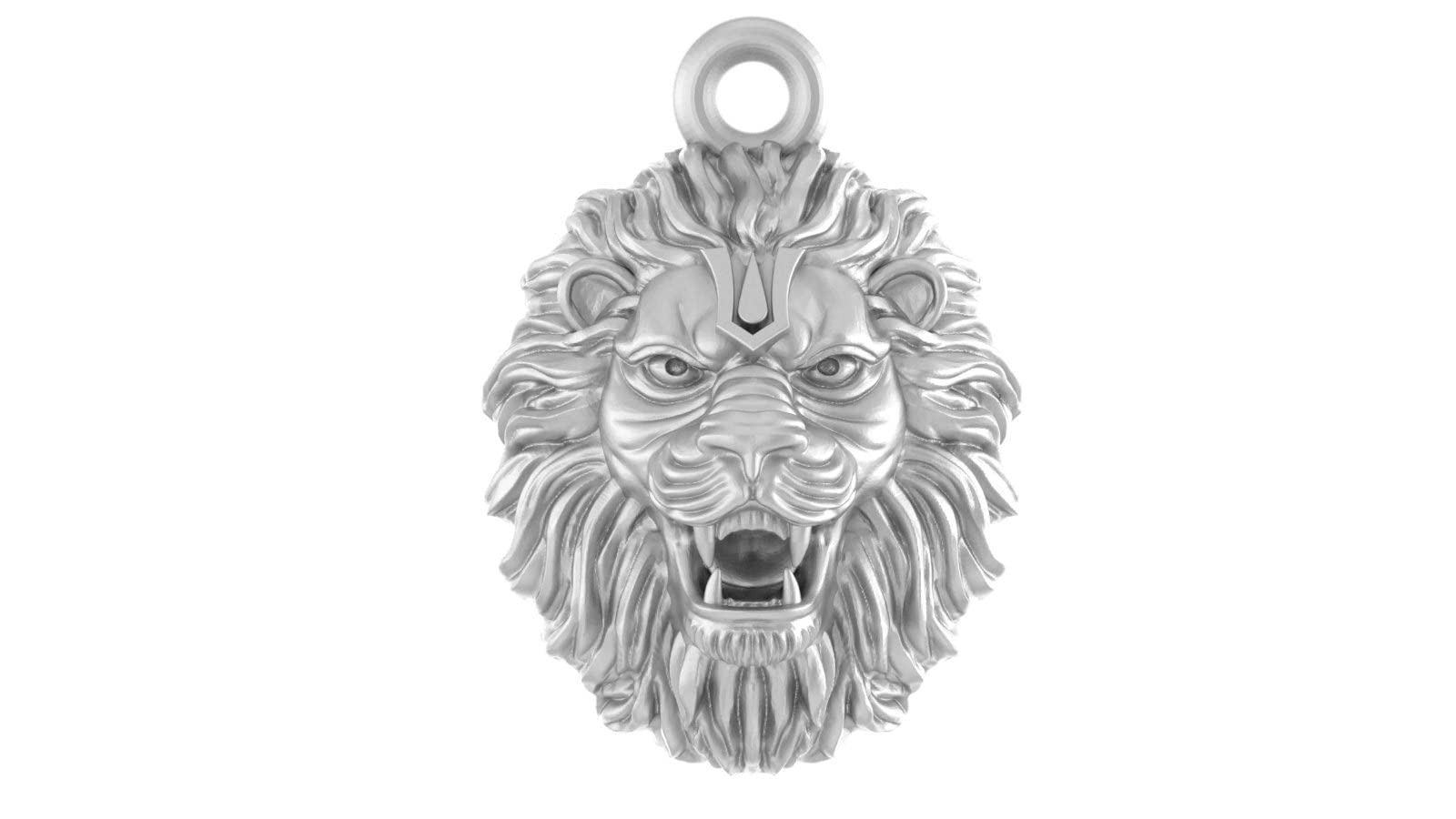 Sterling Silver (92.5% purity) God Vishnu/Vishnu Laxmi Pendant for Men & Women Pure Silver Lord Vishnu/Laxmi Vishnu Locket for Good Health & Wealth