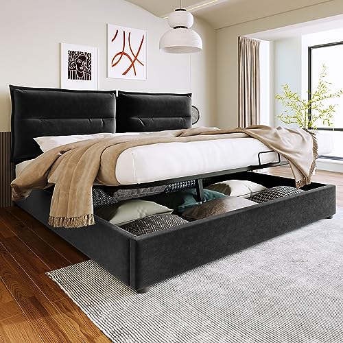 Elim's Choice Doppelt Polsterbett mit Lattenrost und Verstellbares...