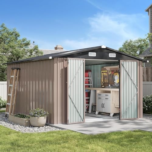 Aoxun 10x12 FT Shed with Base