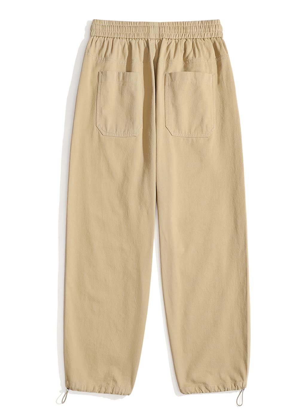 keusyoi Pantaloni della tuta dritti da uomo di primavera estate Streetwear Pantaloni larghi da jogging larghi in cotone Pantaloni casual da uomo Pantaloni larghi