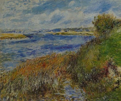 Tableau Toile Renoir la Seine à Champrosay pour Habiller un Mur Vide