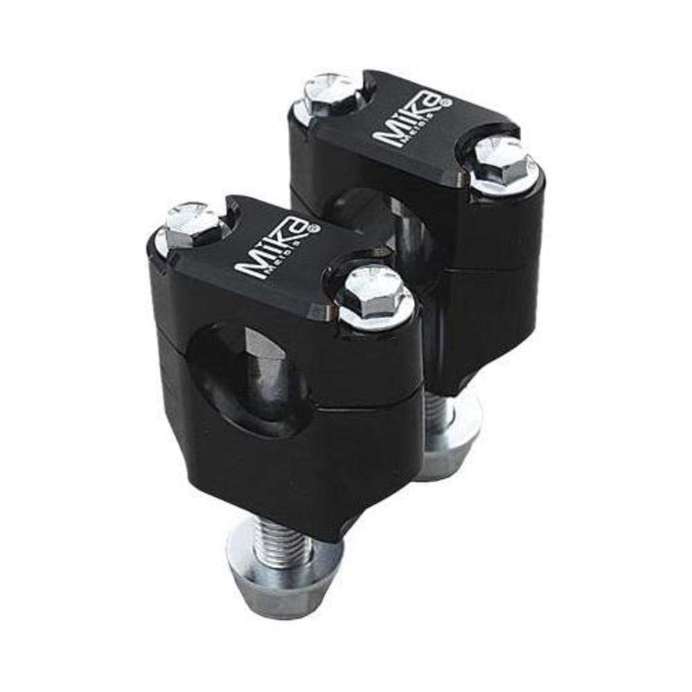 205-6002Bk Bar Clamps Rubber Mounted 7/8" Blk