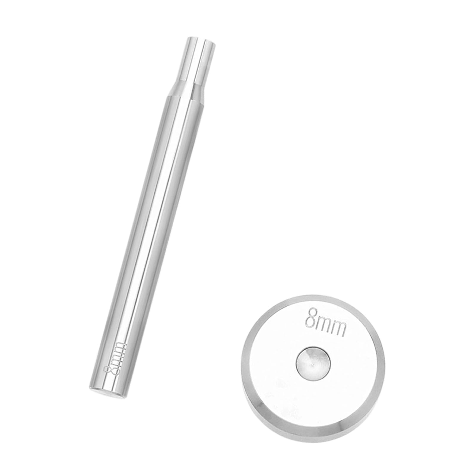 NMFLAB Sided Rivet Setting Tool with Punching Machine and Base for Leather Crafting Accuracy Leather Hit Set