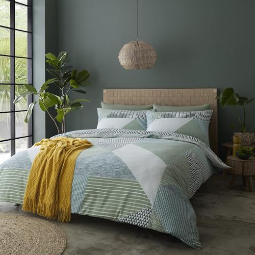 Housse de Couette Larsson Geo Catherine Lansfield pour Lit 90 cm - 2