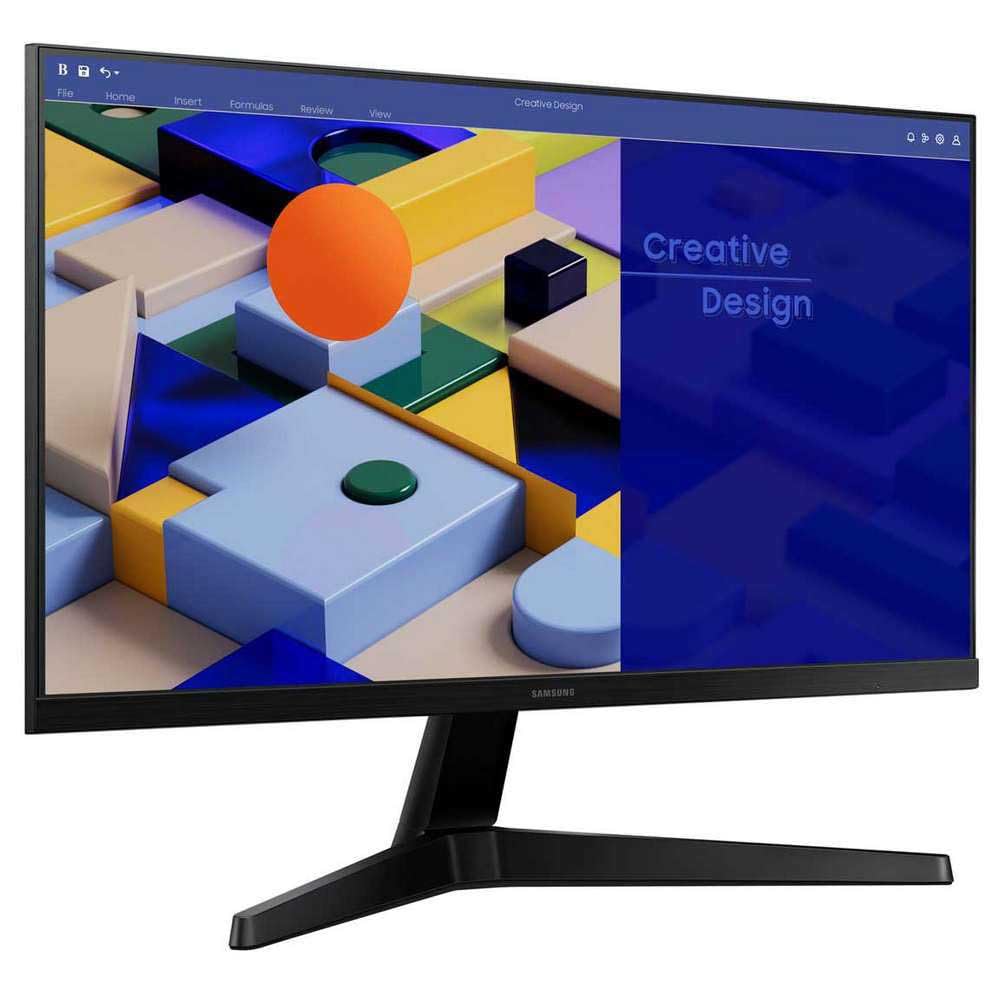 Samsung Ecran PC Gaming S31C 24" 75Hz - 5ms, Dalle IPS, FHD (1920 x 1080), 1000:1, 250 cd/㎡, Eye Saver Mode, AMD FreeSync, HDMI, VGA