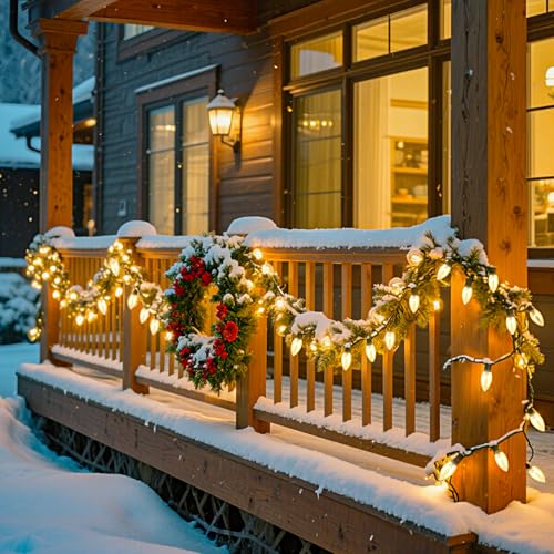 image for Brightown 25 Pack C9 Incandescent Light Bulbs, Christmas C9 Replacemen