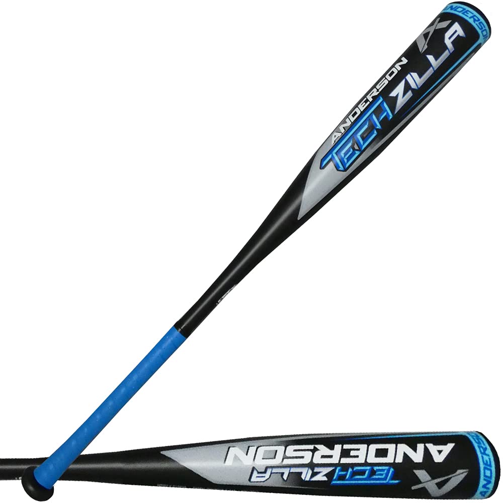 Anderson Techzilla USSSA Travel Ball Baseball Bat (-5) (-8) (-10) - 2 ¾” Barrel One-Piece Balanced 2022 Model