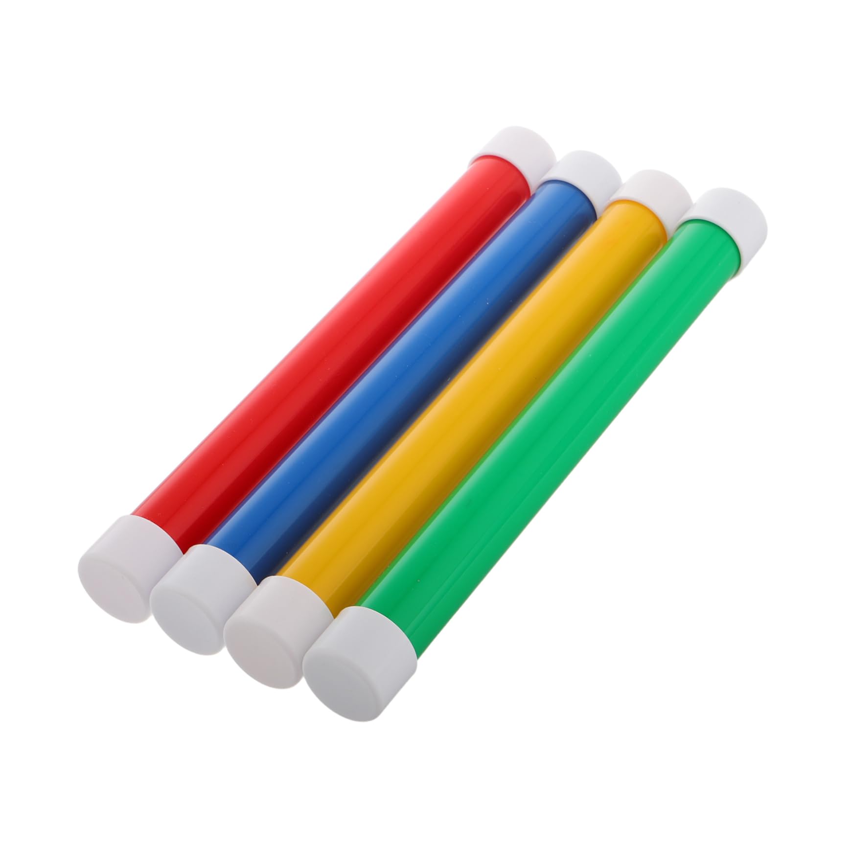 BRIGHTFUFU Children's Relay Rods 25cm Running Sticks for Kindergarten Sports Kit for School Pe Classes