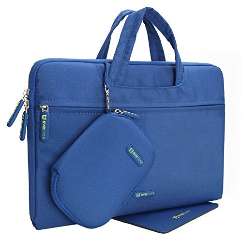Evecase Dual Layer Soft Sleeve Bag Carrying Laptop/Notebook Case with