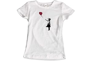Banksy Art T-shirt - 'Love is in the Air'