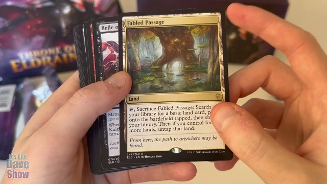 Watch MTG Throne of Eldraine bundle unboxing closer look on Amazon Live