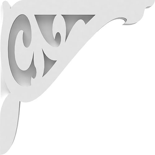 Miniatura 3 de 1 78 pulgadas de ancho x 12 pulgadas de profundidad x 12 pulgadas de alto. Corbel de PVC de grado arquitectónico Carrillo