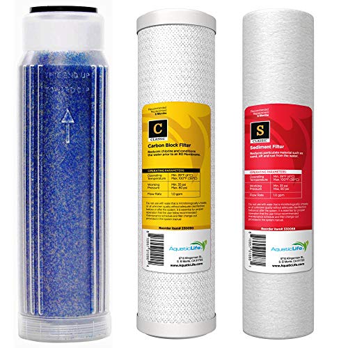 Image of CFS RODI Filter Kit Compatible with Aquatic Life: Sediment, Carbon & DI
