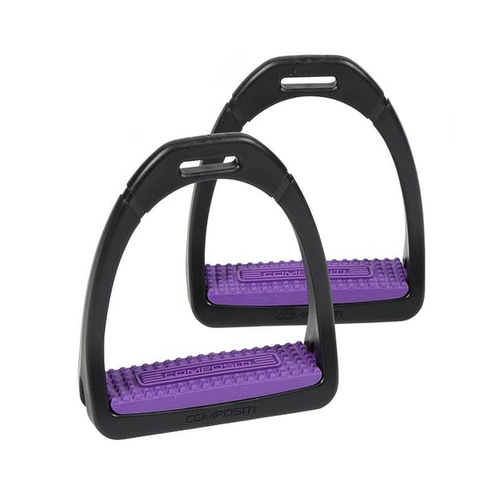 Compositi - Étriers PREMIUM PROFILE - Enfant (Taille unique) (Violet)