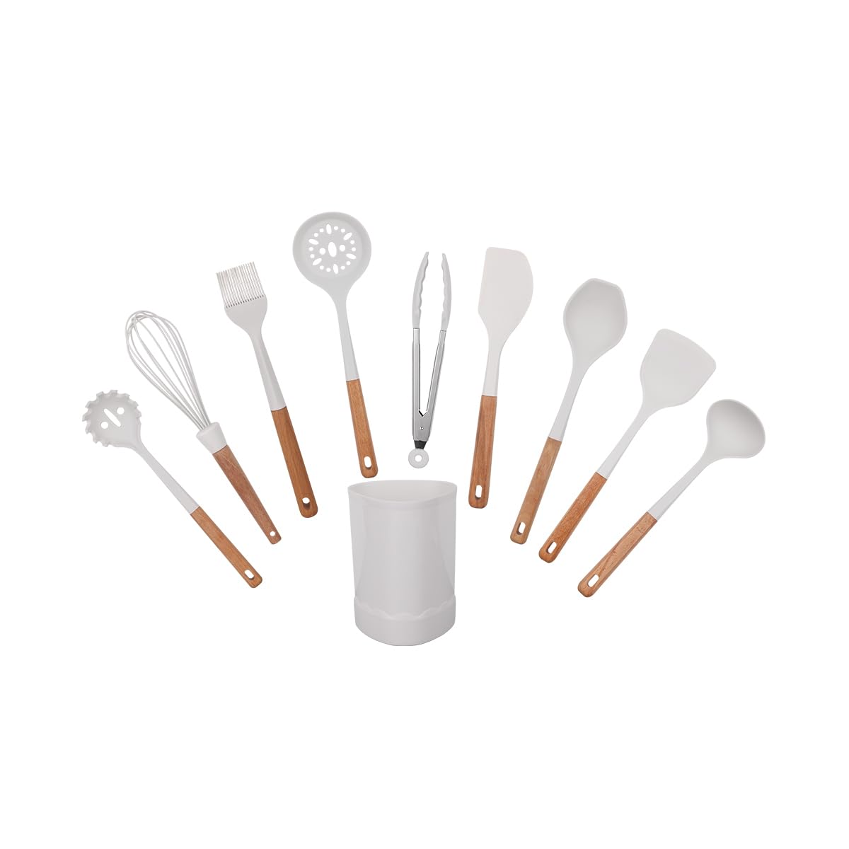 Aryıldız Dailytools Silikon Mutfak Seti 10 Parça Beyaz Ar261651