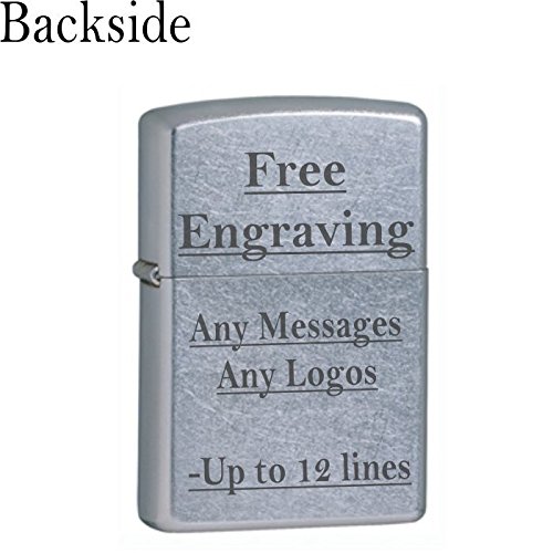 Zippo Bullet Holes Pocket Lighter, Street Chrome