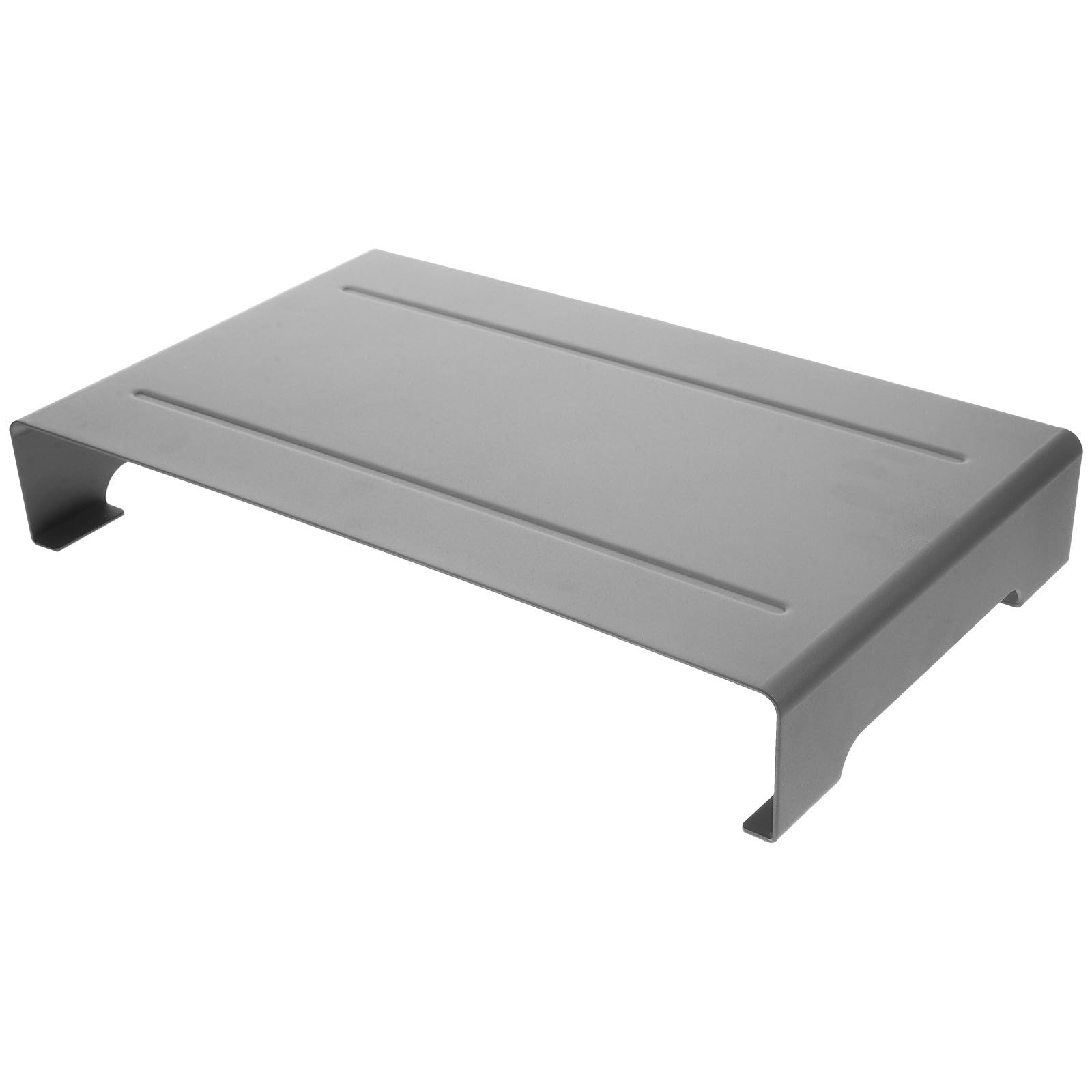 USHOBE Elevador de Pantalla de Computadora Elevador de 6 Cm de Elevación de Aleación de Aluminio Almohadillas Antideslizantes Soporte para Monitor para Oficina y Hogar para Oficina y