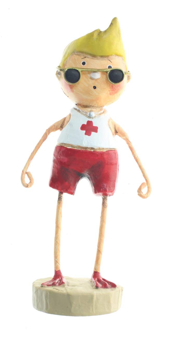 Lori Mitchell 11005 Lars The Lifeguard Figurine 6"