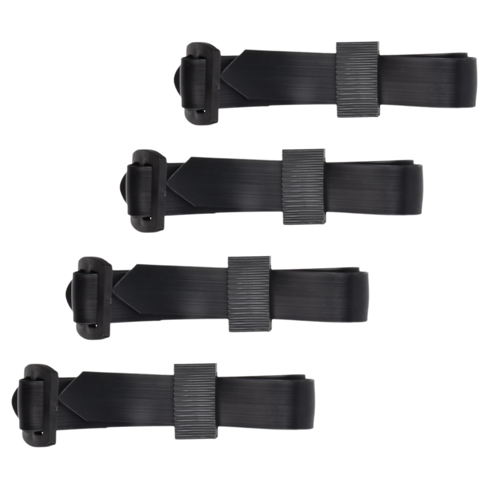 4PCS Adjustable Tree Ties and Support Straps, 60 x 2.5cm Heavy Duty Flexible Plant Ties for Staking Trees, Shrubs and Climbing Plants, Durable Garden Tree Support Bands