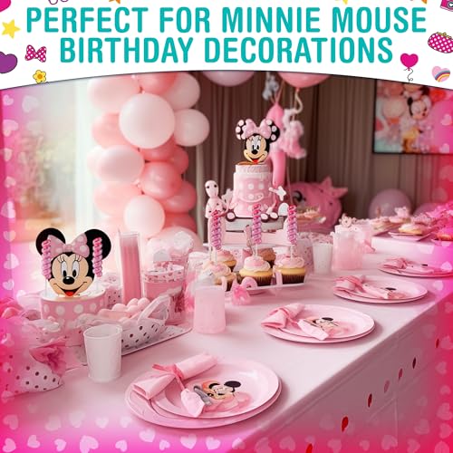 Image of Minnie Mouse Lollipops Swirl 20pk- Minnie Mouse Candy