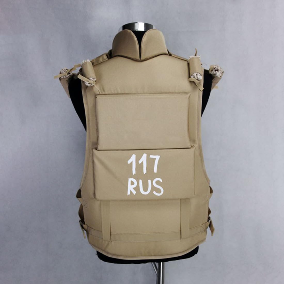Taktische Weste für Herren, Russian 6B13 Plattenträger mit Eva-Polsterung, Verstellbarer Kragen & Metallhaken, Multifunktionale Militär Weste für Cosplay & Airsoft, Killa Armor Edition