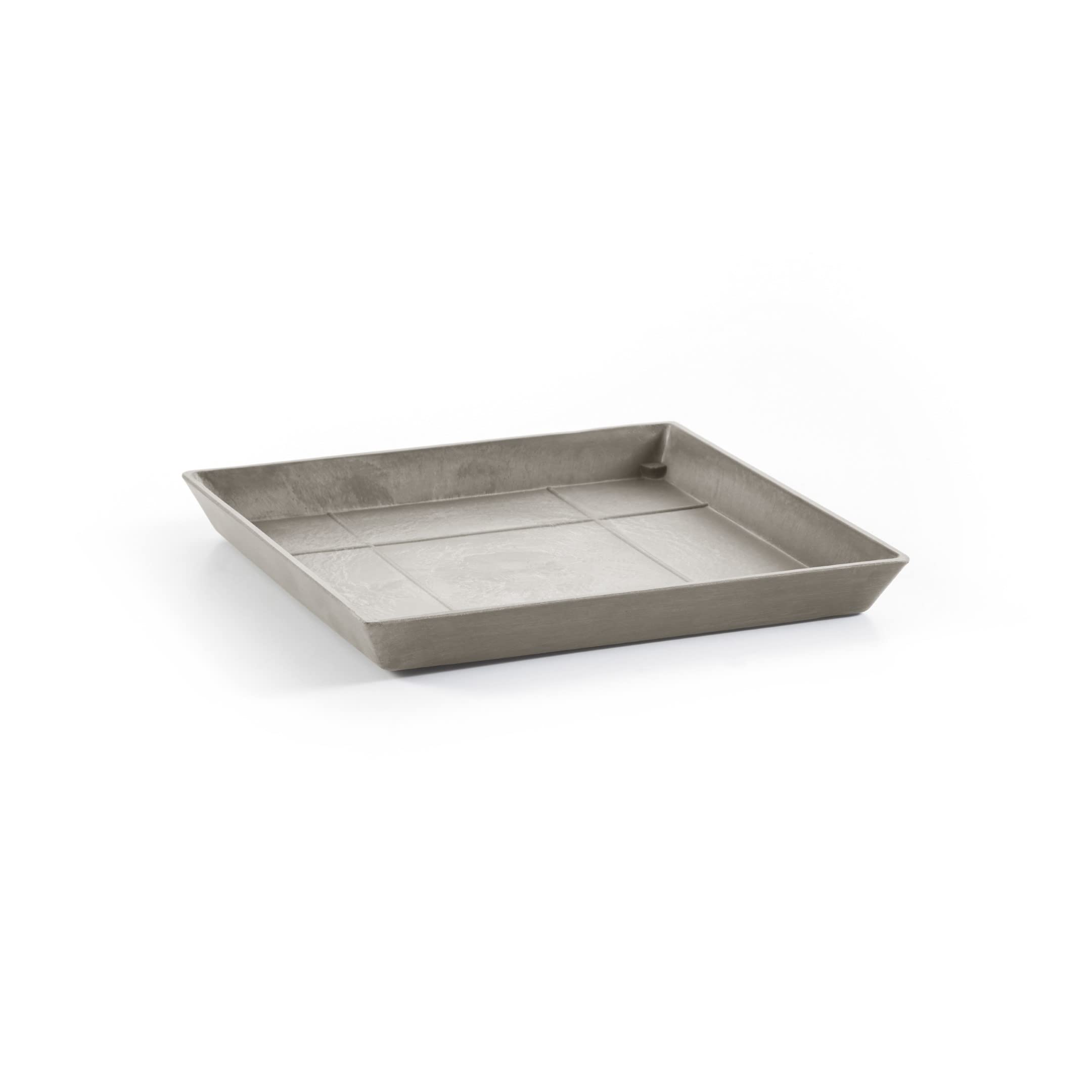 Ecopots Sottovaso Quadrato 28X28 H3 Taupe-image