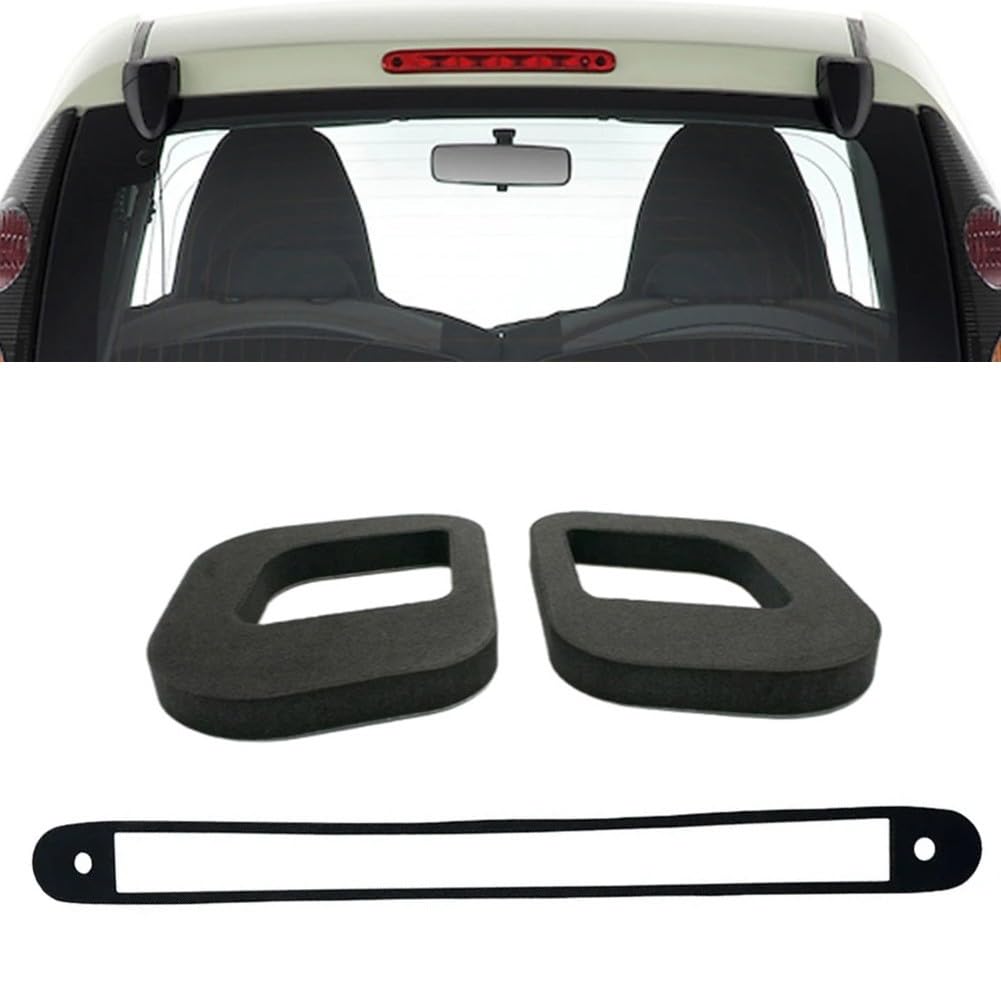 Kit de joints de feux arrières et feux stop pour Citroën C1 & Peugeot 107 MK1 (2005-2014), noir