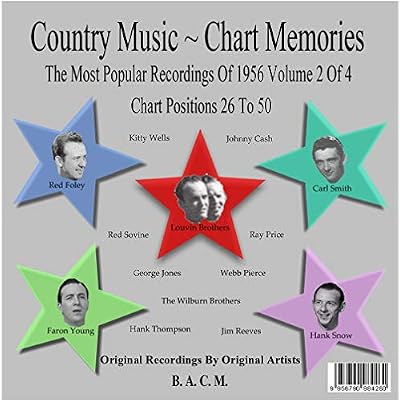 Country Music ~ Chart Memories: The Most Popular Recordings Of 1956 Vol. 2