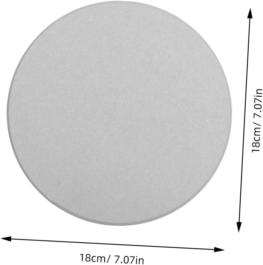 4pcs Water Absorption Plant Tray Heavy Duty Diatomite Flower Pot Drip Saucers Drainage Trays for Use Prevents Water Leakage and Floor Damage