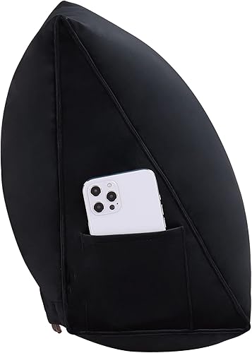 Miniatura 2 de Cabecera tapizada suave triangular con relleno de algodón pp. Cojín de soporte de posicionamiento para el descanso de la espalda en la cama en forma