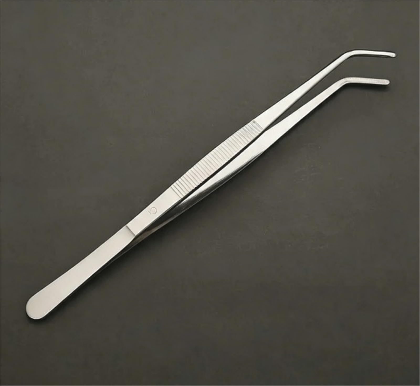 5pcs/10pcs Curved Tweezer 12.5/14/16/18/20/25/30cm Thicken Medical Surgical Tweezer for Laboratory(20cm 5pcs)
