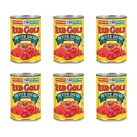 Red Gold Petite Diced Tomatoes 6-Pack Cover