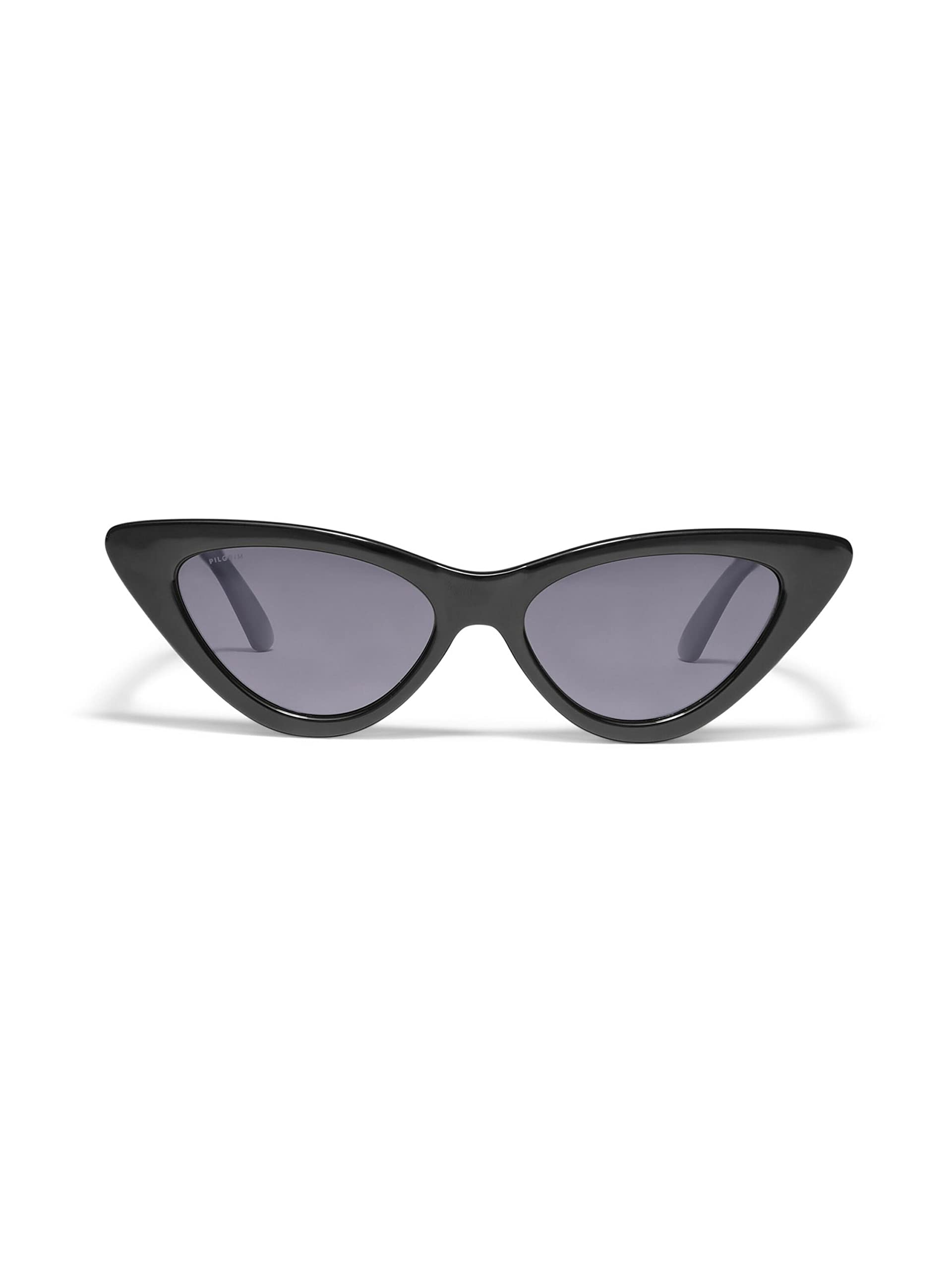 PILGRIM, JOSELINE Cat-Eye-Sonnenbrille schwarz, Polarisierte Damen Sonnenbrille mit UV400 Schutz
