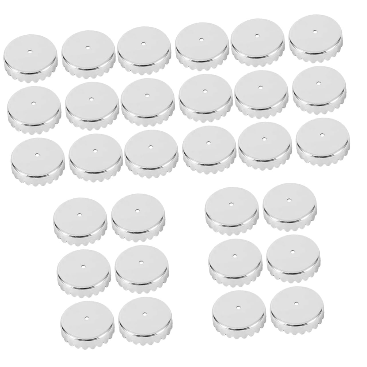 PRETYZOOM 5 Set Di Tappi Porta Sapone Magnetici in Acciaio Inossidabile Tappi Porta Sapone Per Accessori Da Bagno 6 Pezzi * 5