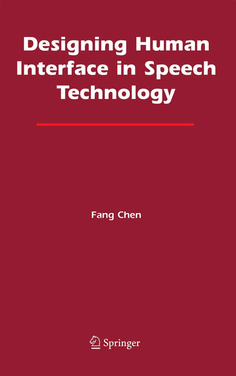 Designing Human Interface in Speech Technology view 3