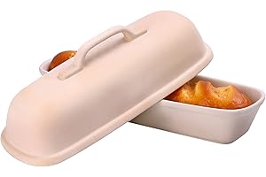 Goodview Household Superstone Sourdough Loaf Pan with Lid