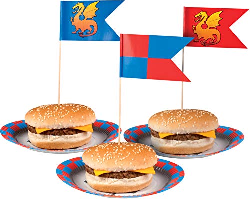 12 stuzzicadenti bandierina cavaliere