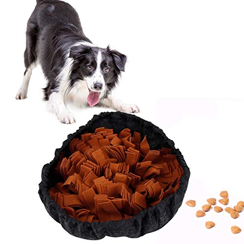 Brinquedo para mordidas de animais de estimação, tapete para cheirar cães, cão de treinamento dobráv