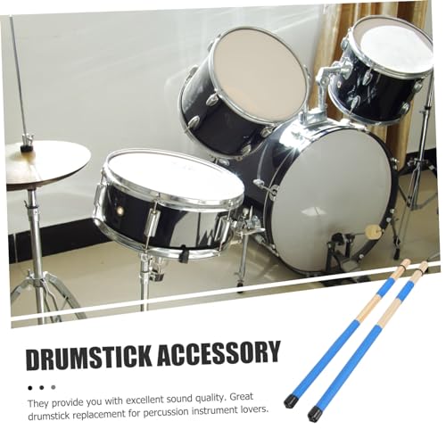 Levemolo 1par de baquetas profesionales de madera para instrumentos de percusión miniatura 5