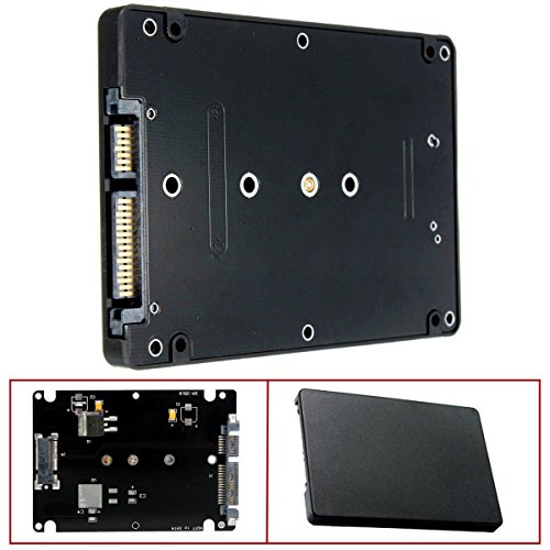 Adaptador carcasa SATA para SSD M.2 a 2.5 pulgadas miniatura 5