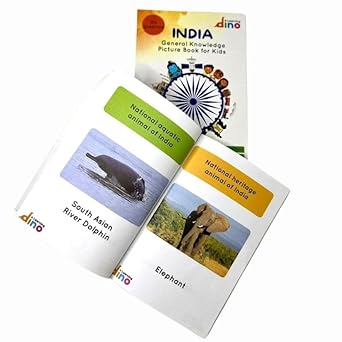 General Knowledge Picture Book For Kids About India 100 GK Questions and Answers about India with Pictures for Kids By Learning Dino Perfect Paperback 1 January 2023