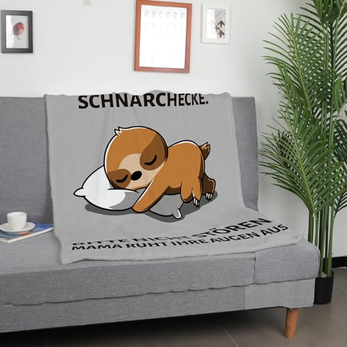KAAYEE Mama Geschenk, Kuscheldecke Geschenke für Mama zum Geburtstag Valentinstag Muttertag, Geburtstagsgeschenk Ostergeschenke Muttertagsgeschenk für Mutter
